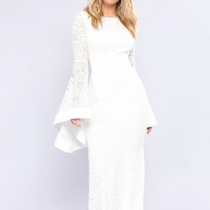 Ivory Lace Dress